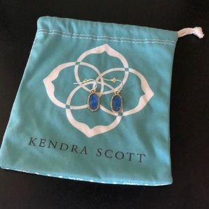 Kendra Scott periwinkle earrings